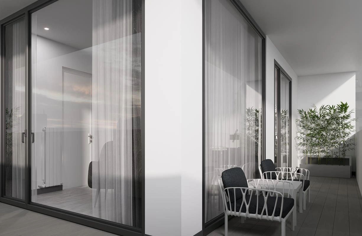 مجتمع مسکونی در مرکز گردشگری باتومی، گرجستان