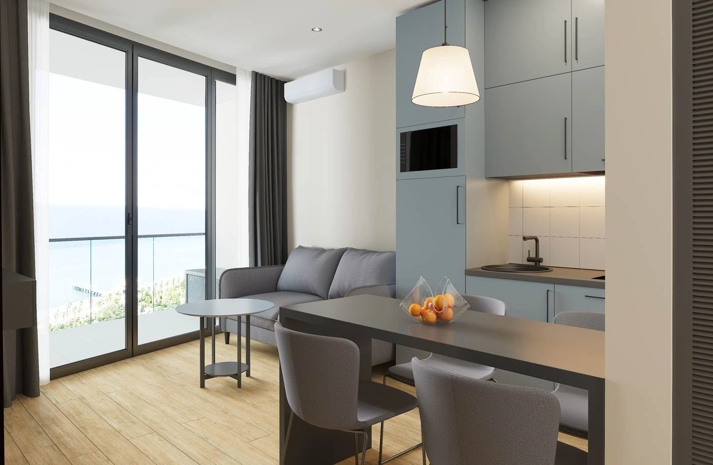 مجمع سكني فاخر في قلب مدينة باتومي المنتجع