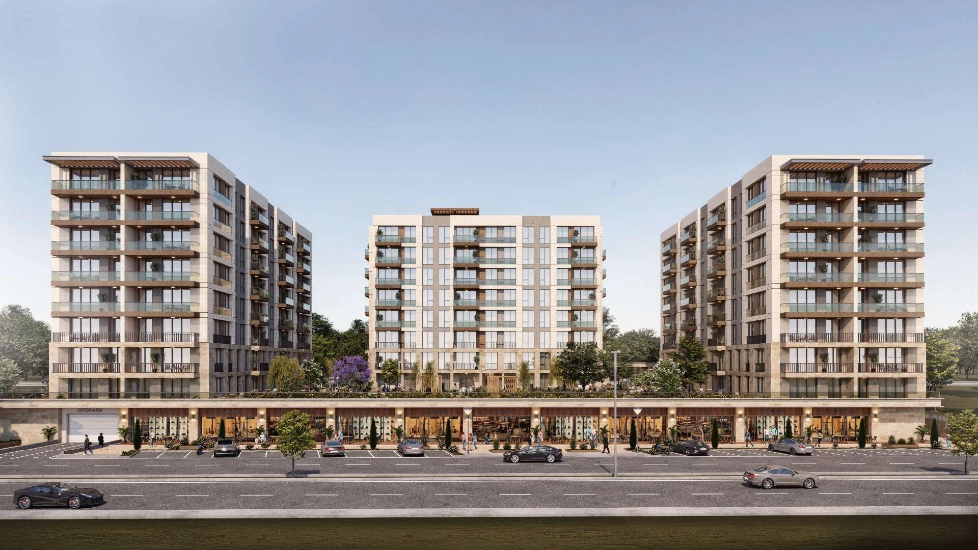 Modern complex in Avcilar area of Istanbul