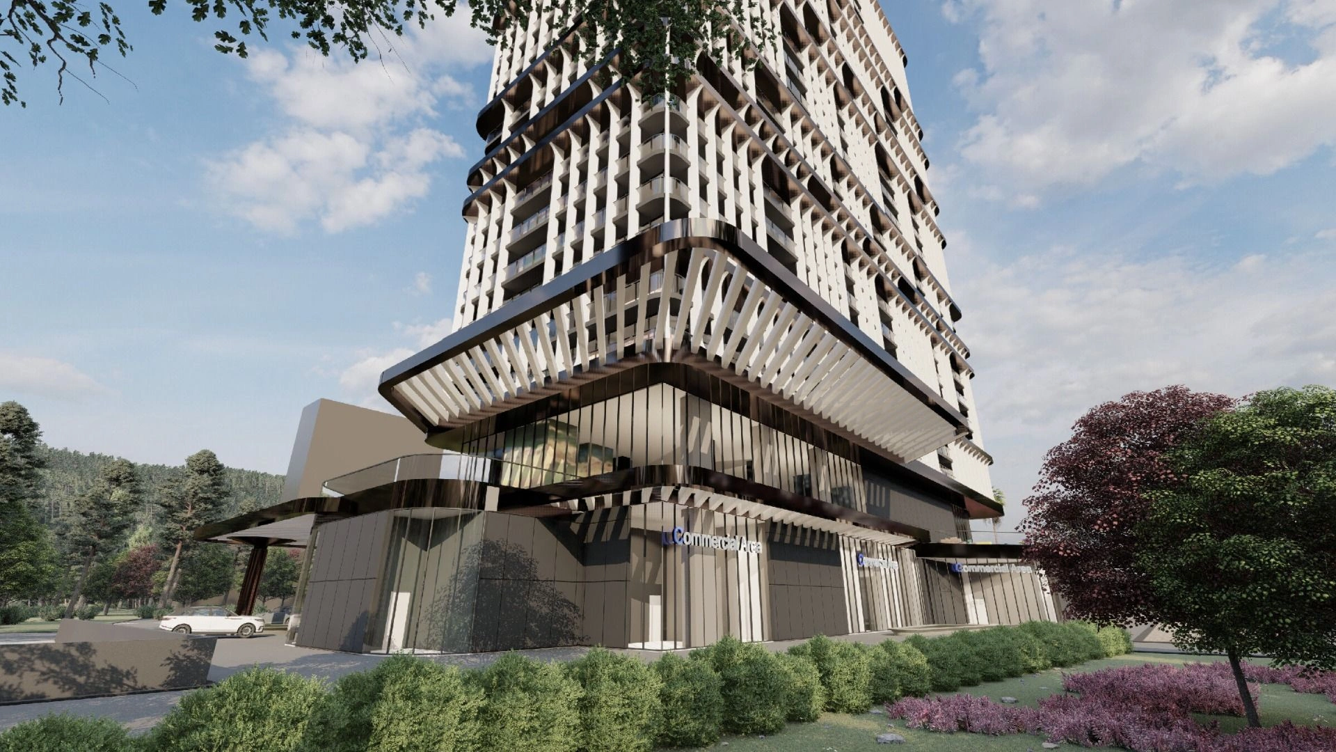 مجتمع آپارتمانی لوکس تحت برند یک زنجیره هتل ۵ ستاره