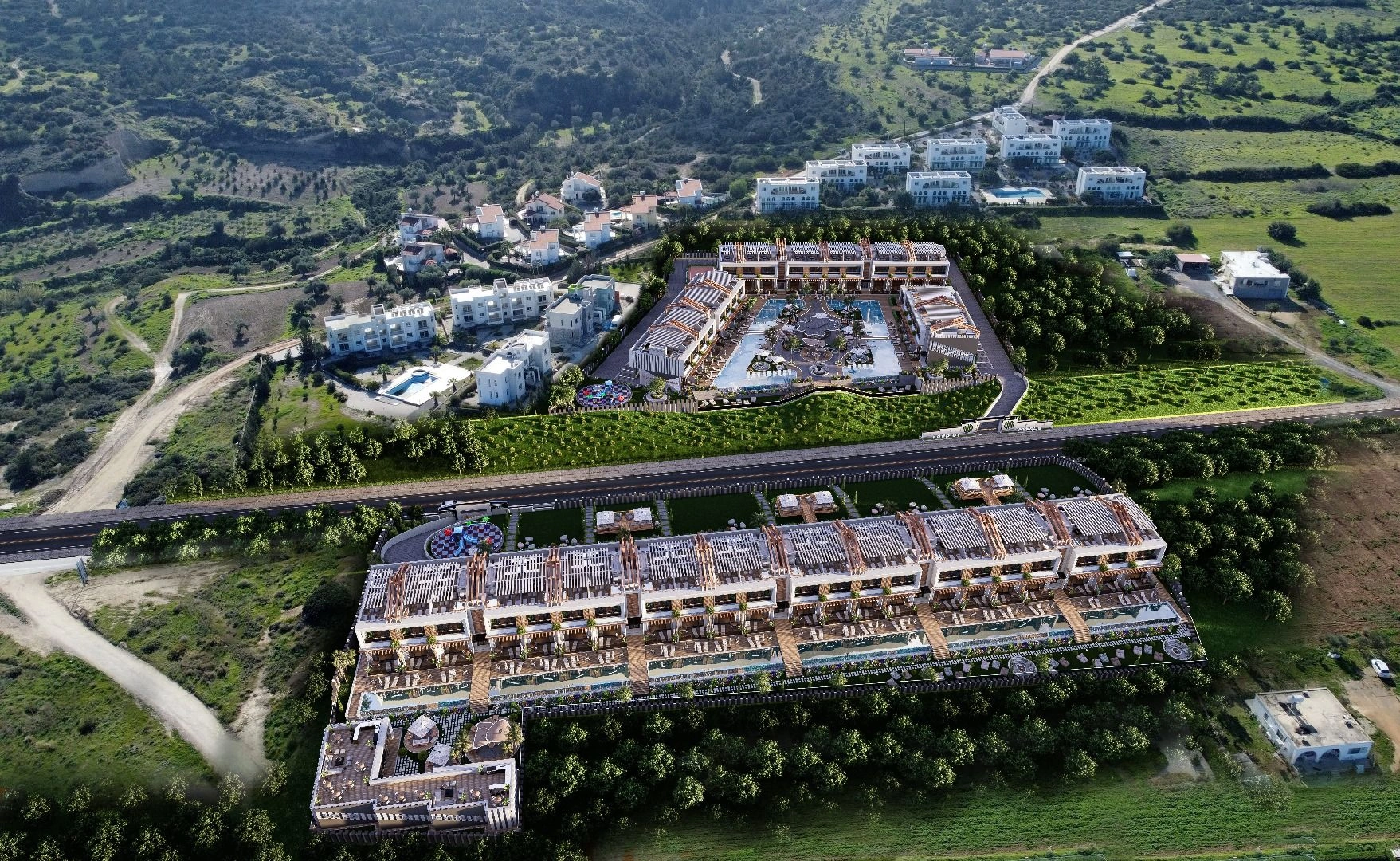 Complex of 86 apartments in Esentepe area, Northern Cyprus