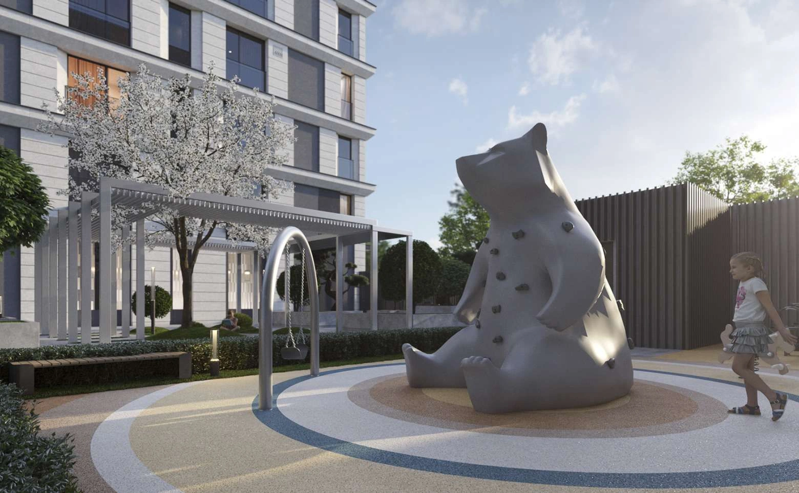 Saint Petersburg'da 11 kat yüksekliğinde bir konut