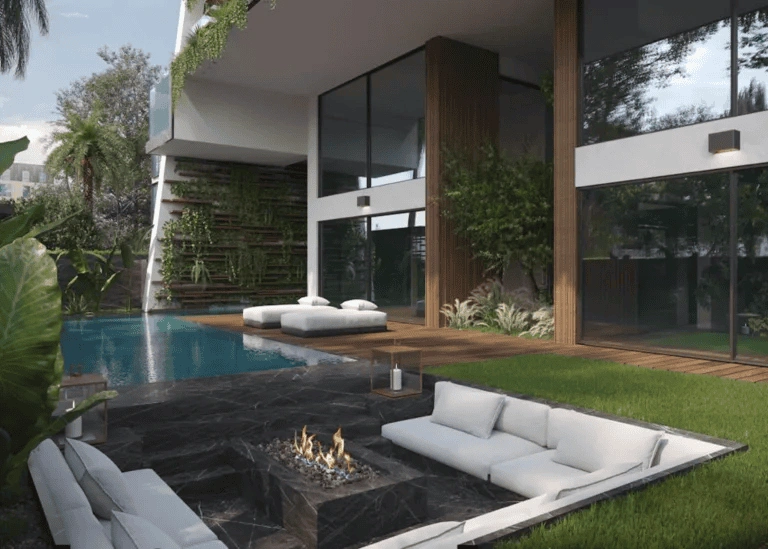 المجمع، يقع في منطقة Voula في اليونان