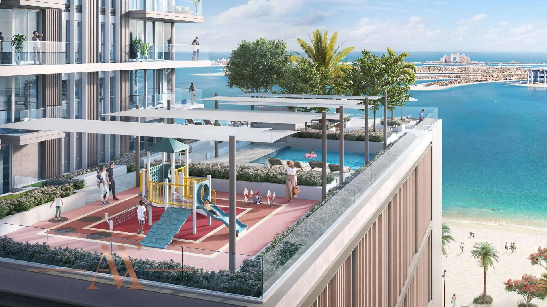 Gated residential complex in Dubai Harbor