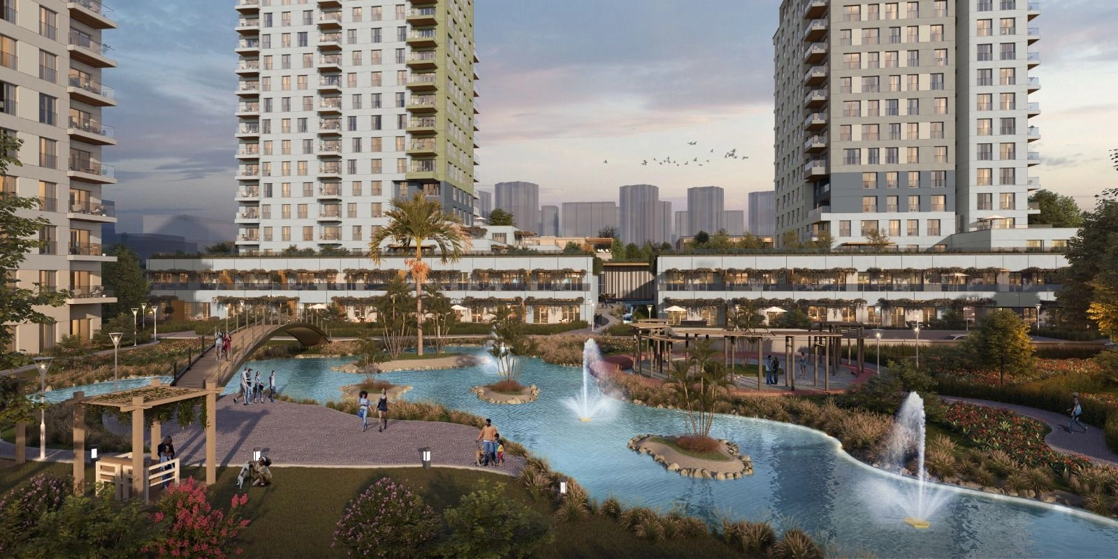 مجتمع مسکونی با معماری لوکس