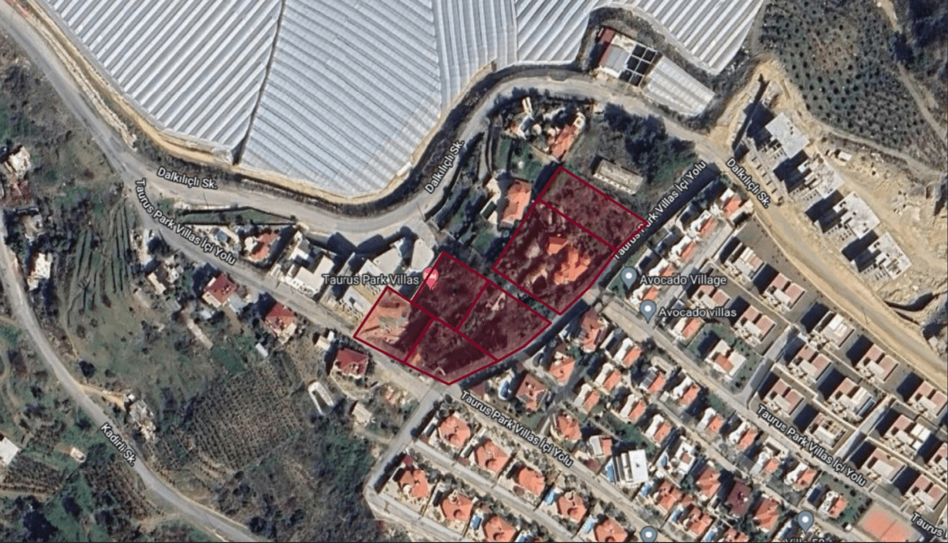 Plots for construction of apartments and villas in Kargicak