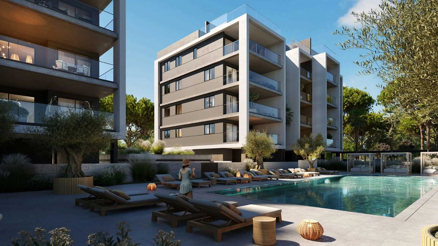 Luxury complex in the coastal area of Limassol