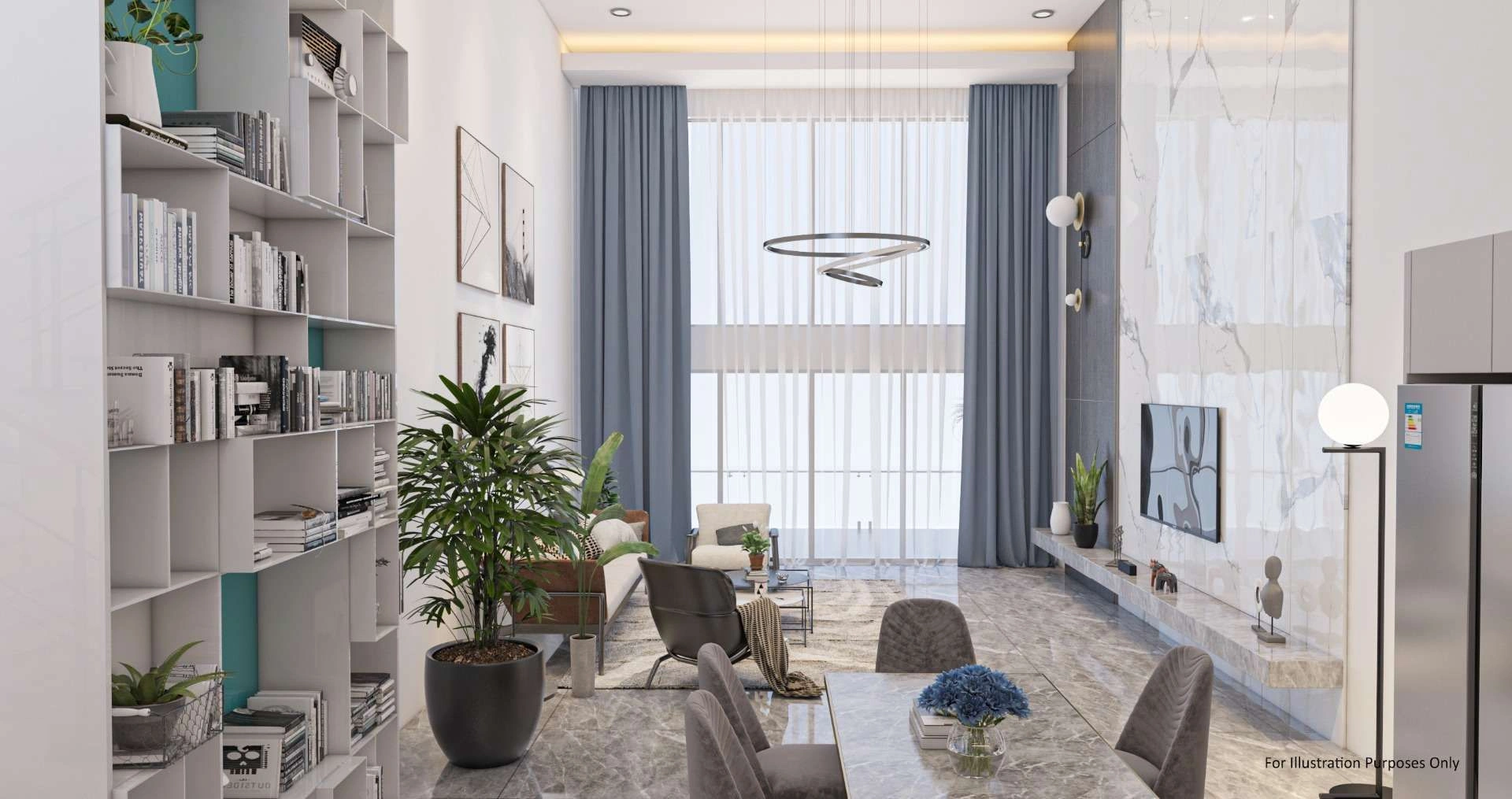 مجتمع آپارتمانی نزدیک لانگ بیچ، قبرس شمالی