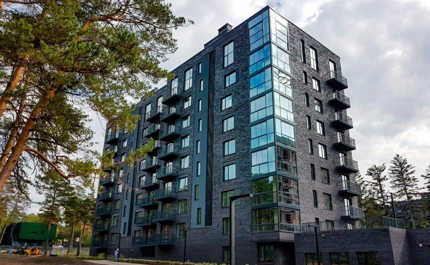 Unique concept of eco-quarter architecture