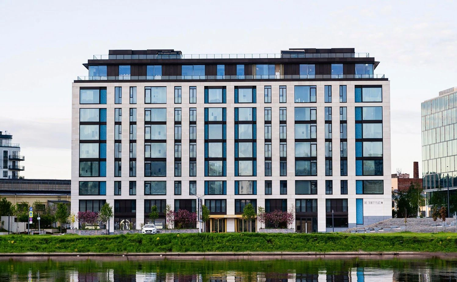 Residential complex of advanced European architecture