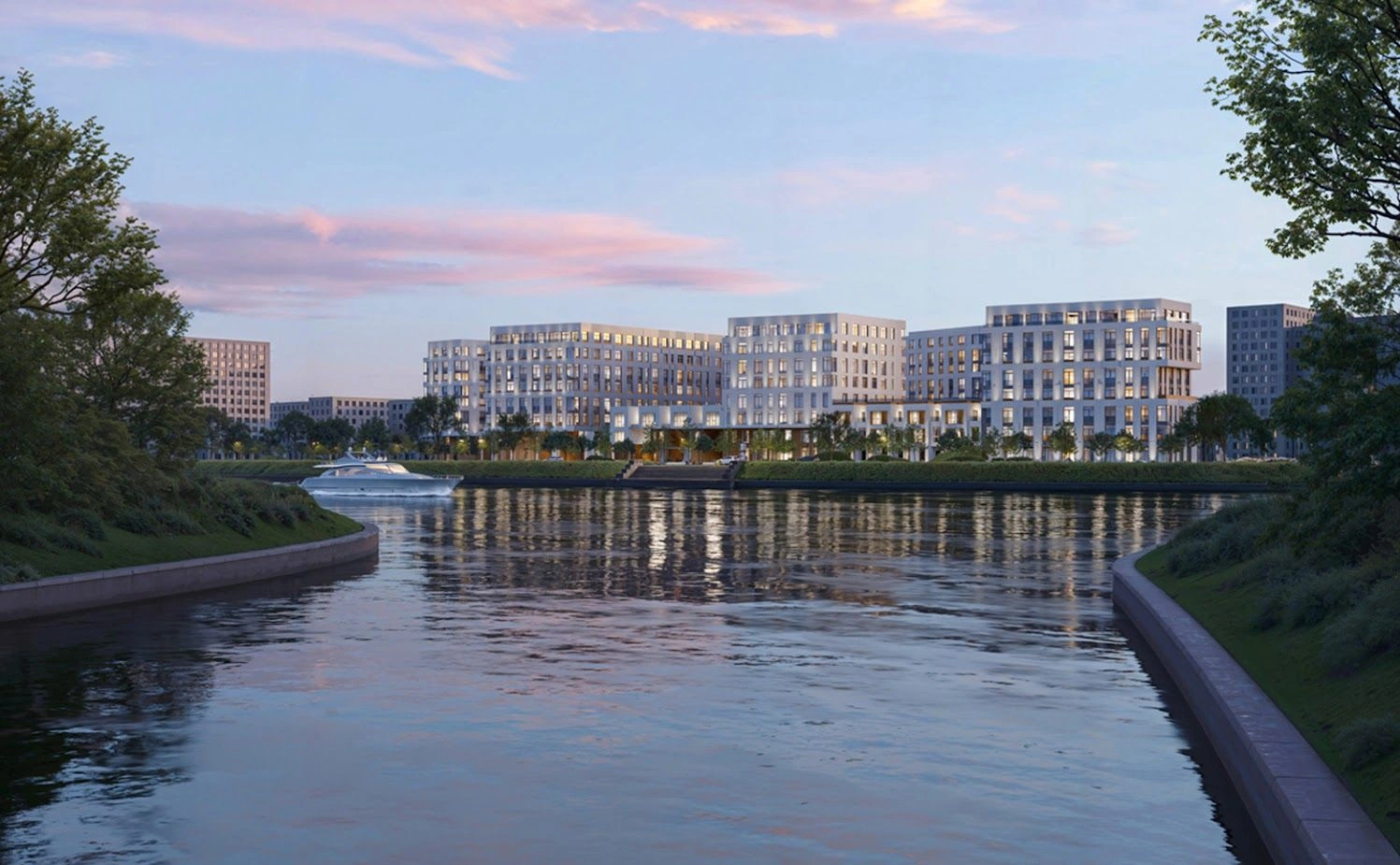 A premium residential complex Aptekarsky Islan