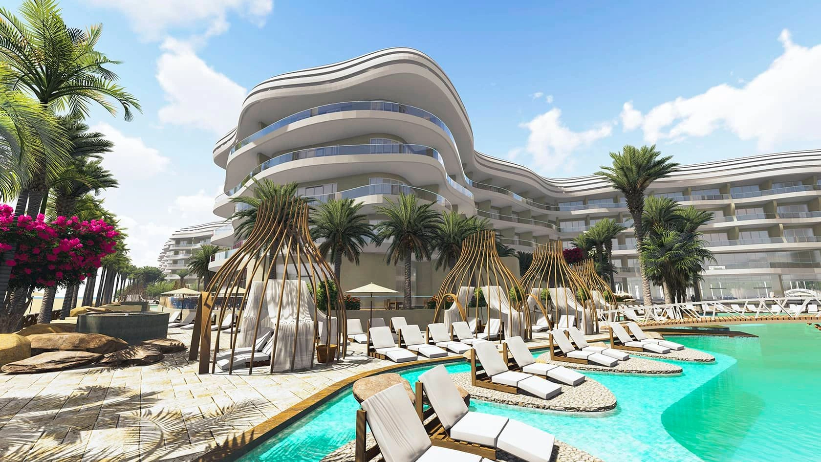 مجمع فاخر في منطقة المجا العمانية