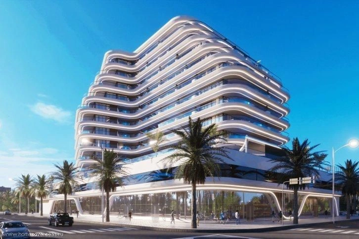 Premium class residential complex in Dubai