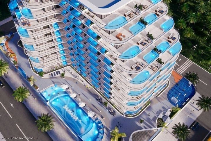 Premium class residential complex in Dubai