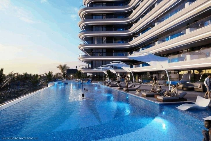 Premium class residential complex in Dubai