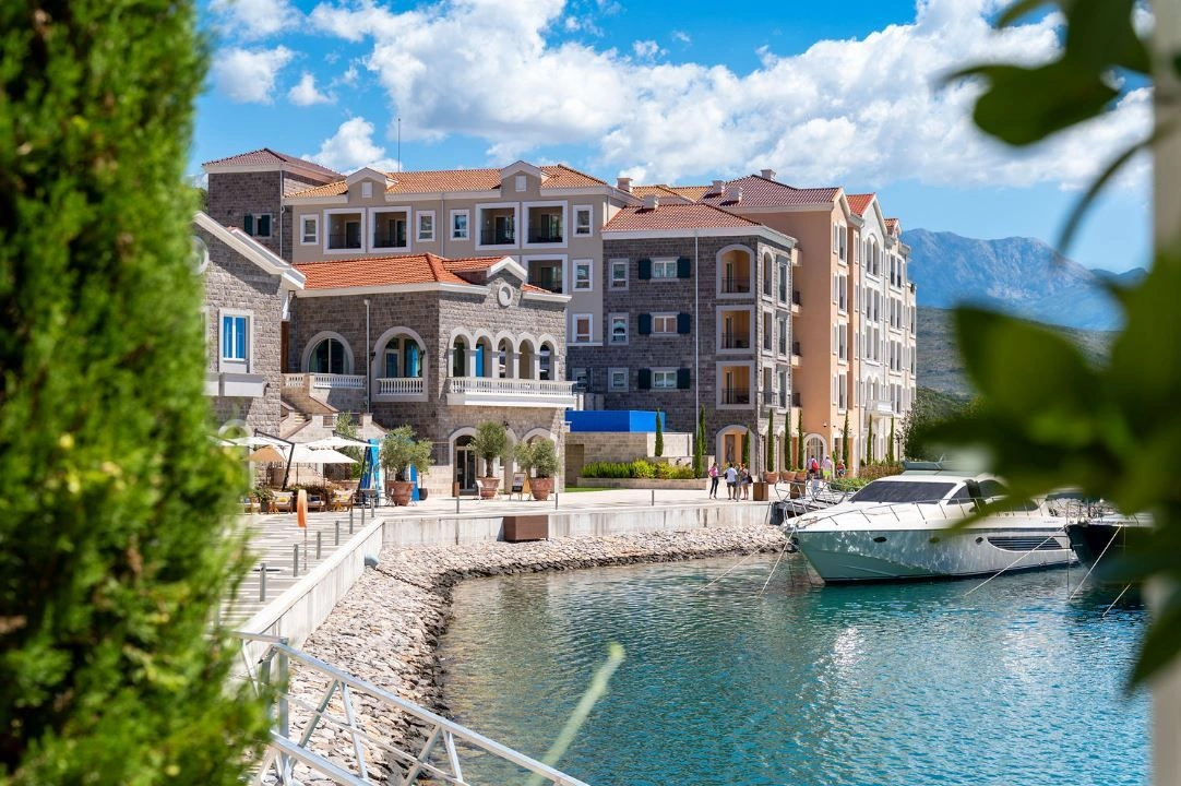 One of seven hotels in the Lustica Bay area, Montenegro