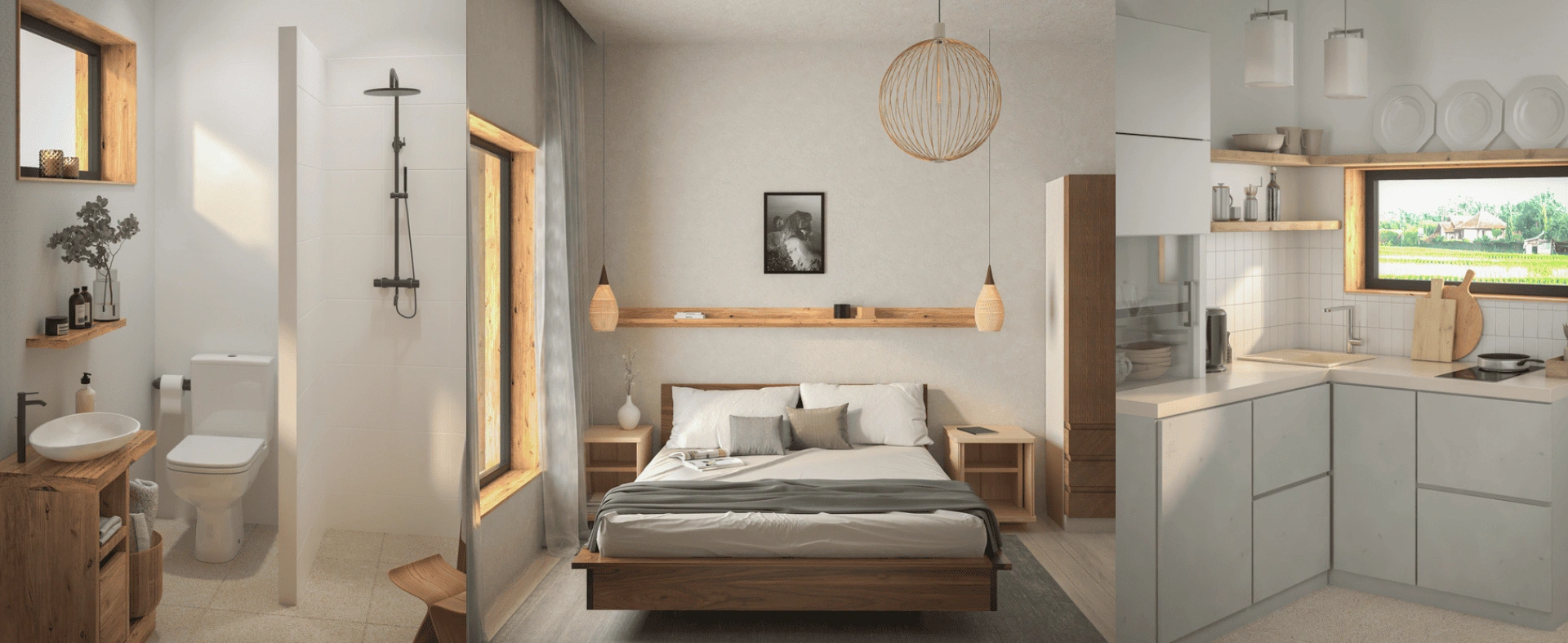 Apartment 20 minutes from the center of Ubud