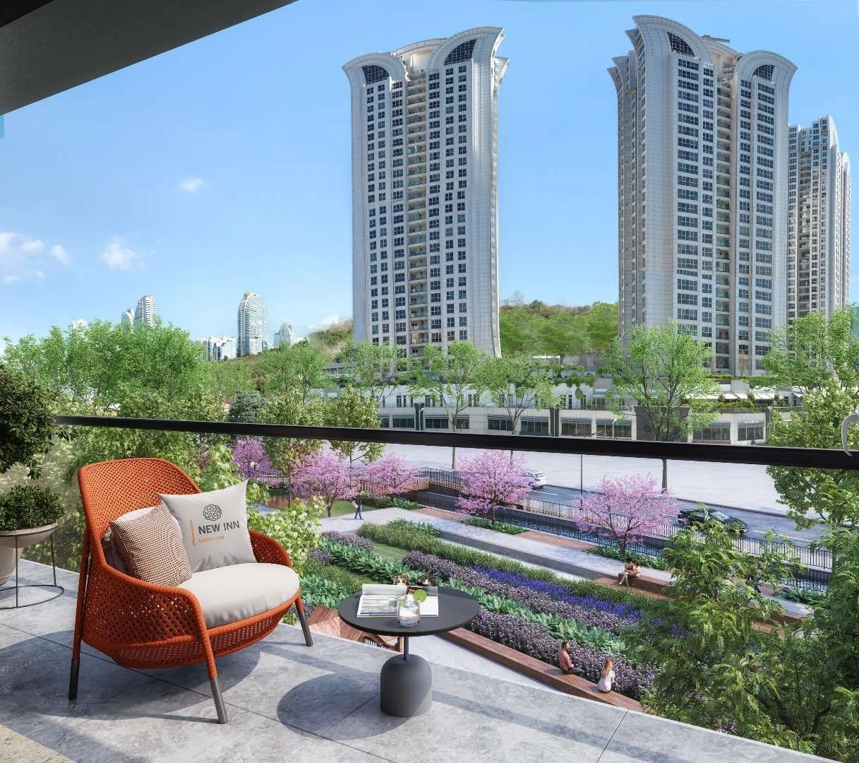 Residential complex in prestigious area of Istanbul