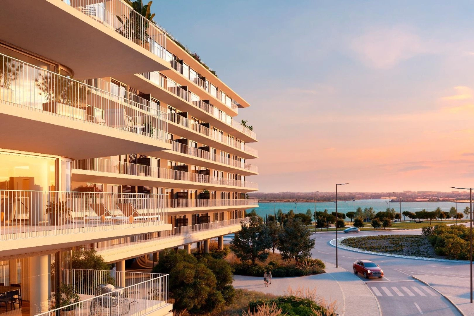 Apartment complex in Barreiro area, Portugal