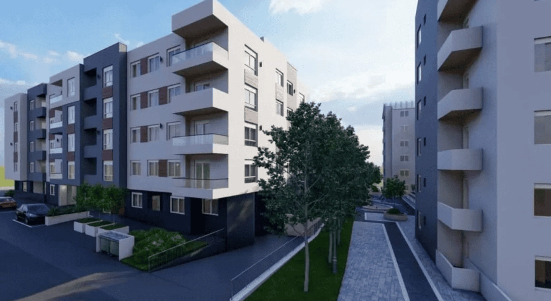 New residential complex in the city of Nis