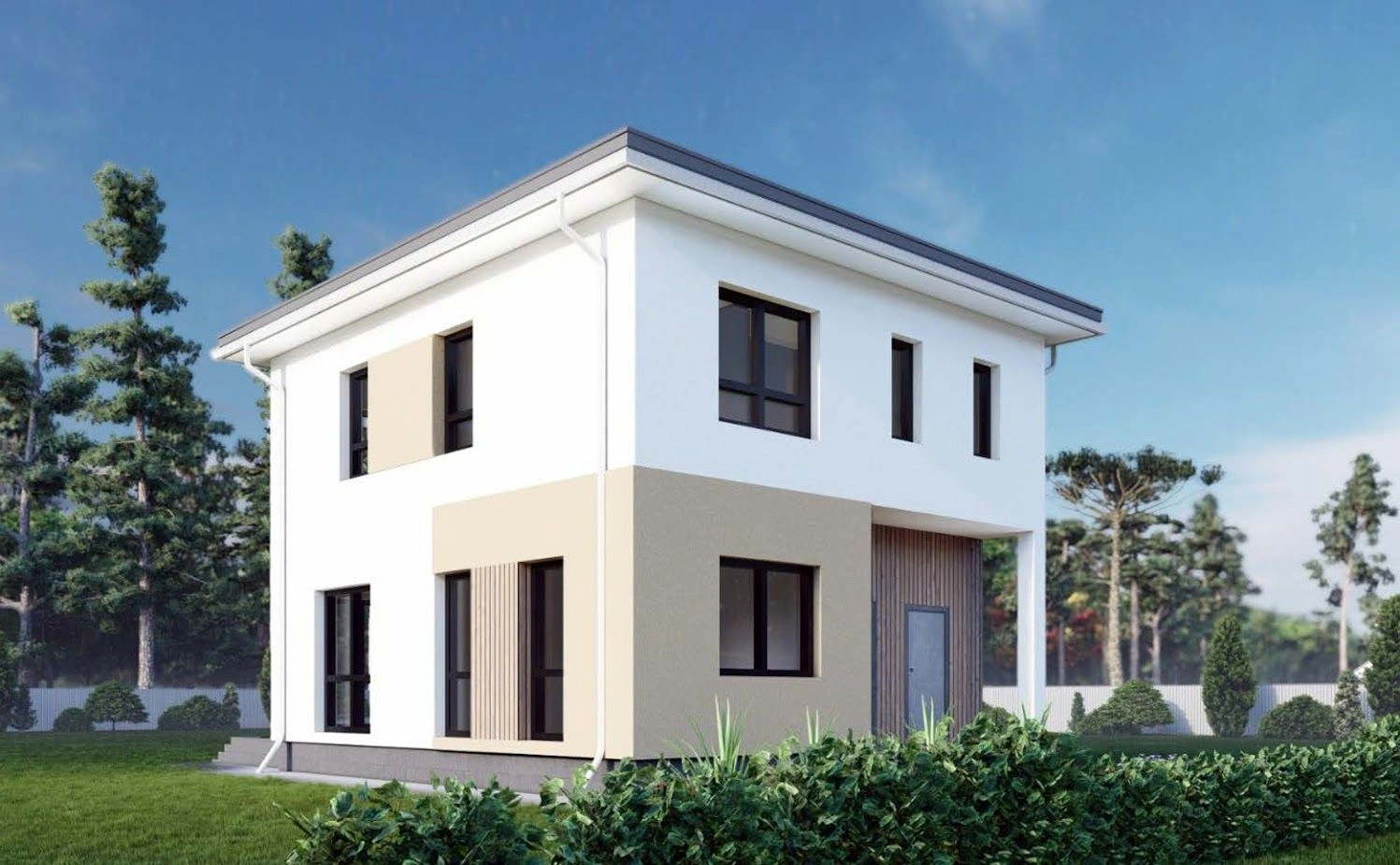 Modern family residential project in the Chkalovsky district