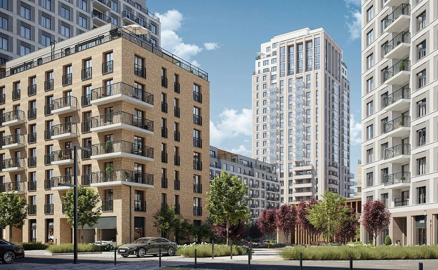 Unique residential complex in the Leninsky district