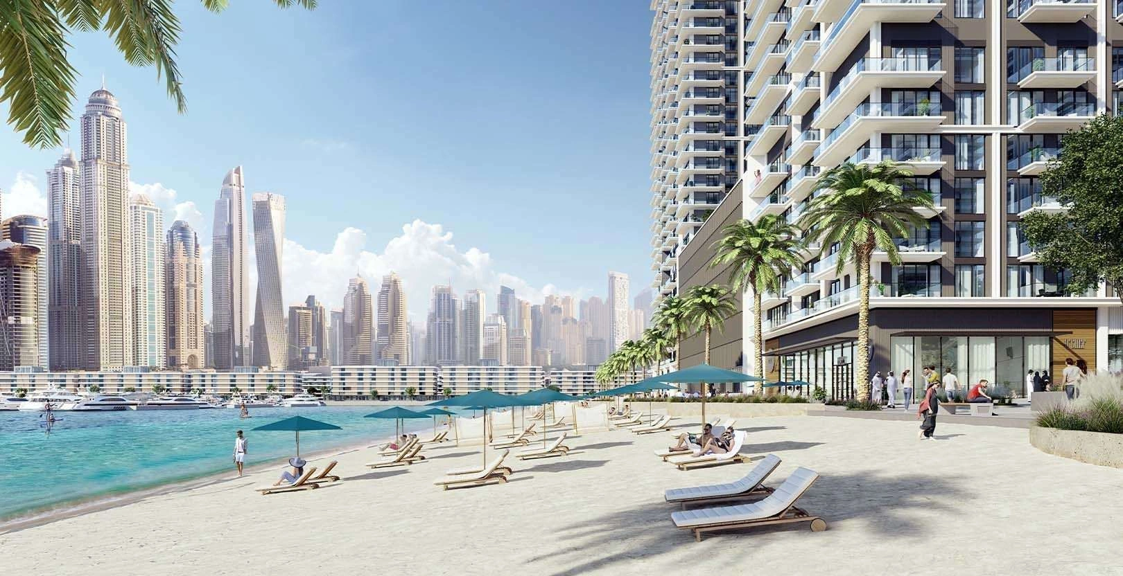 Gated residential complex in Dubai Harbor