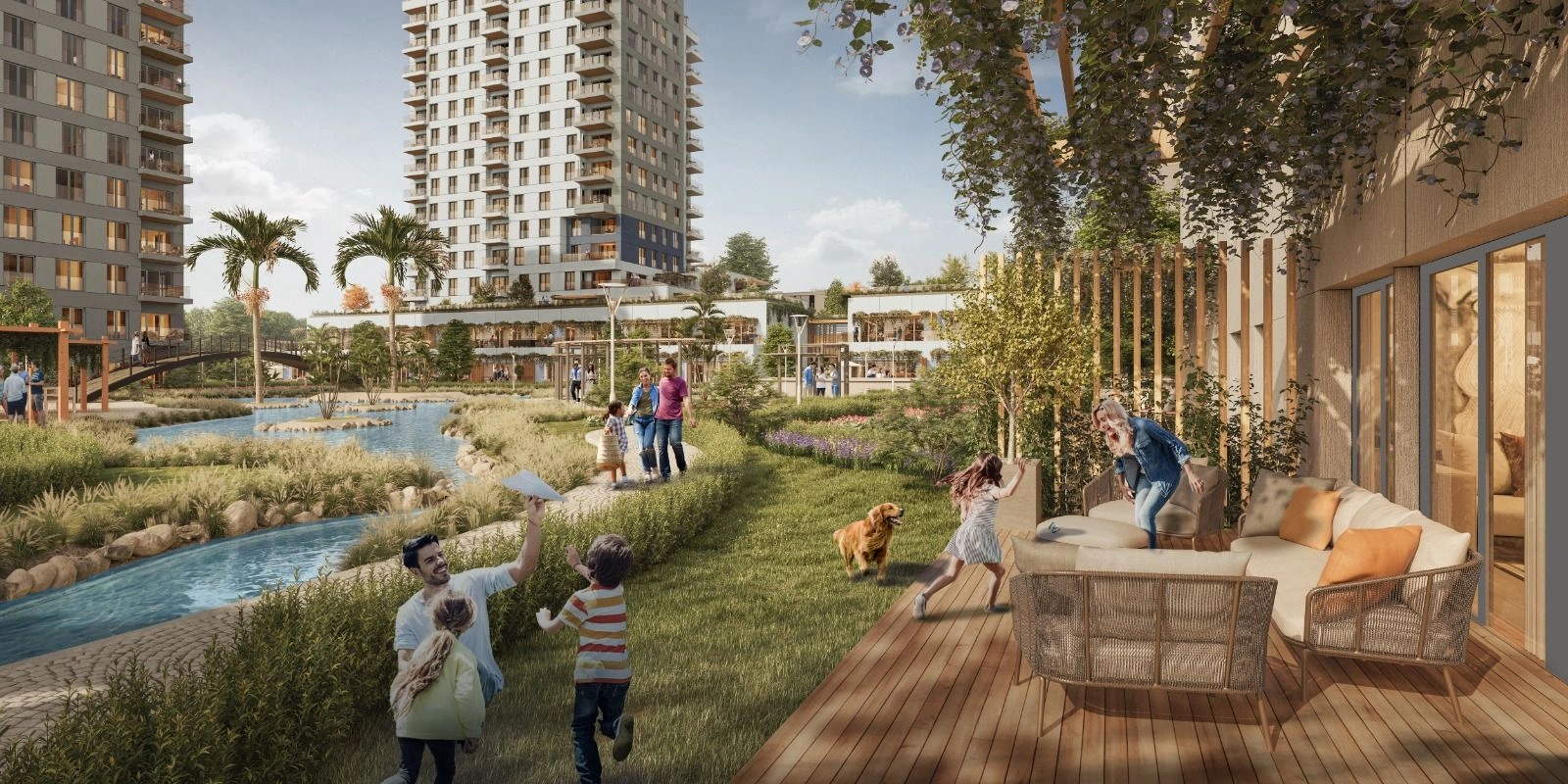 مجتمع مسکونی با معماری لوکس