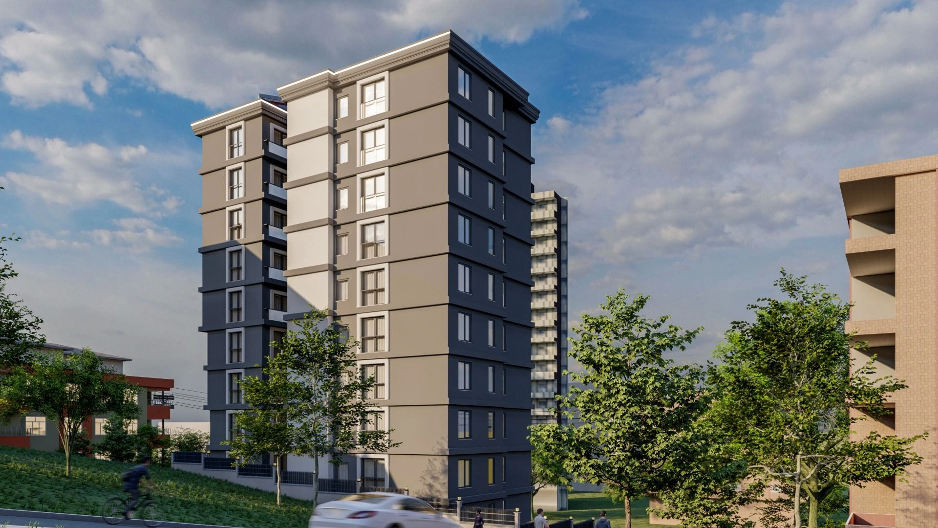 İstanbul'un Avrupa yakasında benzersiz konut kompleksi