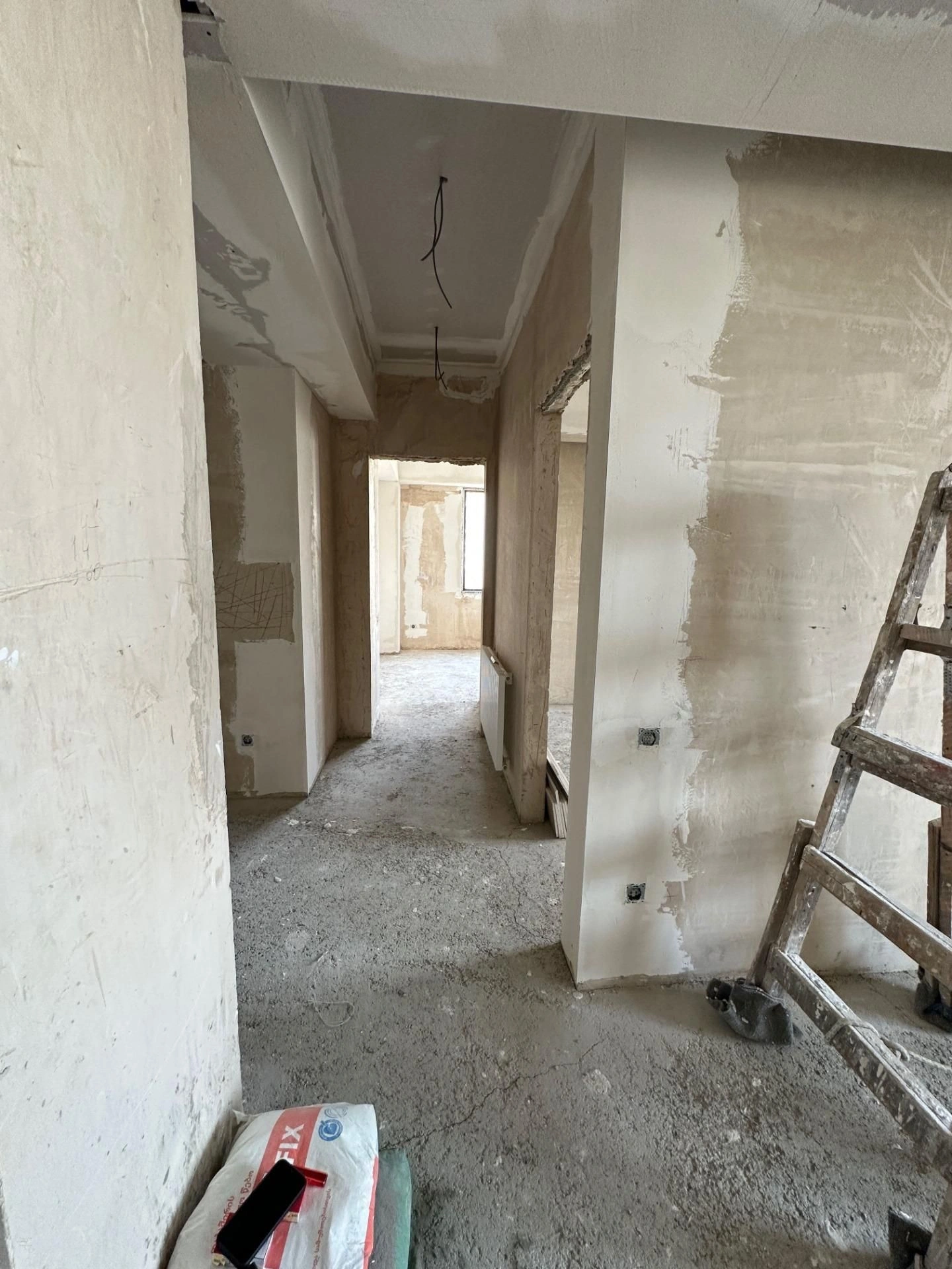 Apartment 2+1 in a building under construction, Vake district