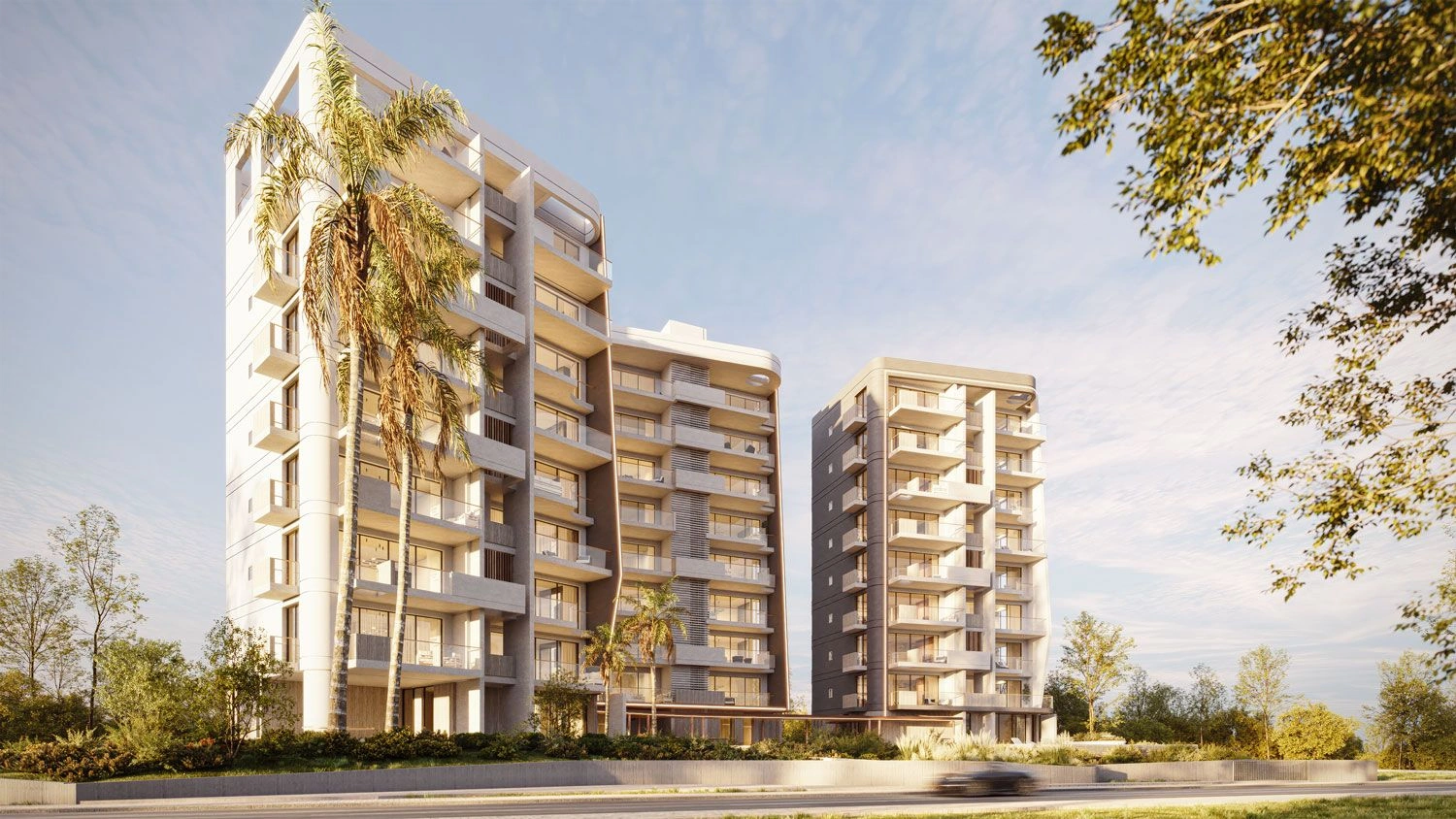 Residential complex in Mackenzie area of Larnaca