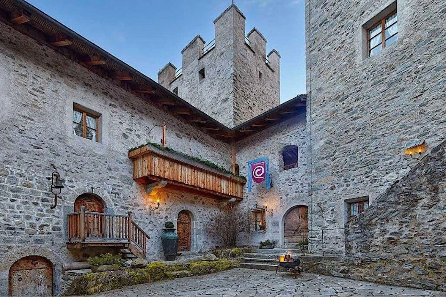 Castillo medieval único en Brunico