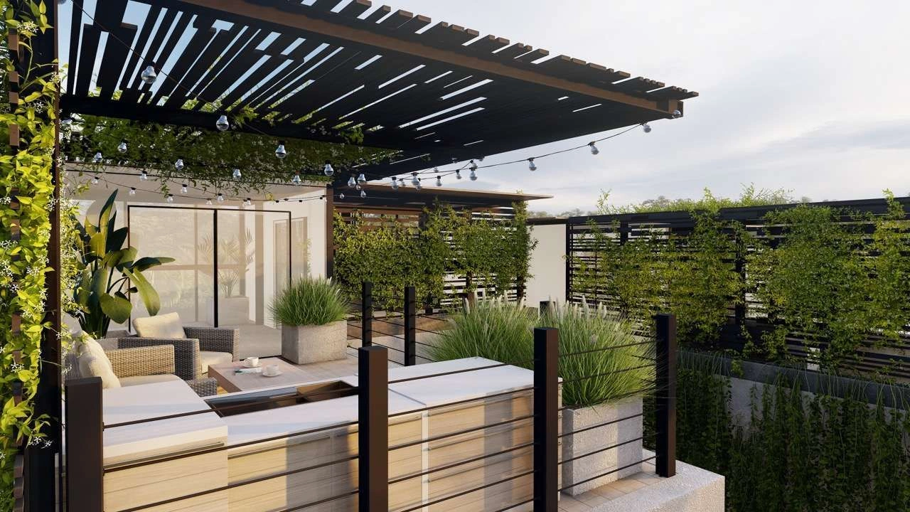 مشروع 4 تاونهاوس في منطقة كانغو، بالي