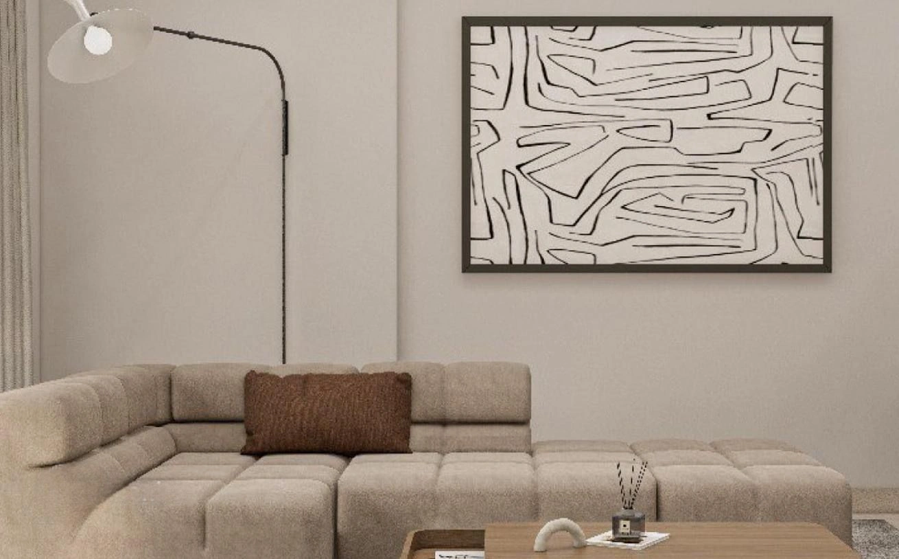 Tam, yüksek kaliteli dekorasyona sahip daireler Atina'da