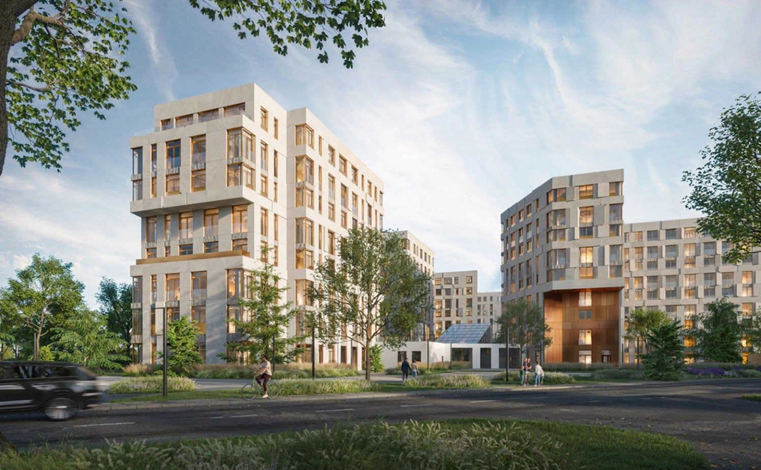 A premium residential complex Aptekarsky Islan