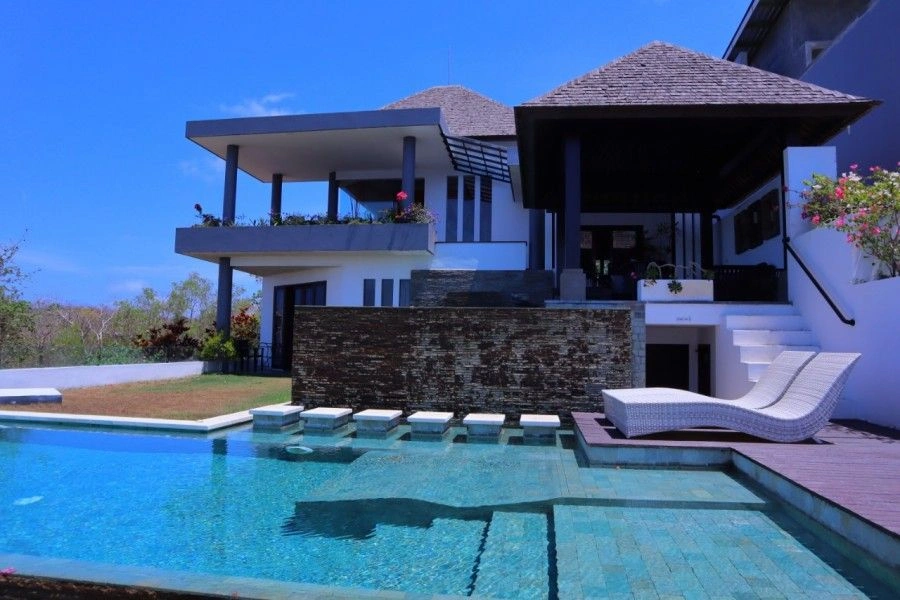 Luxury two-storey villa with swimming pool