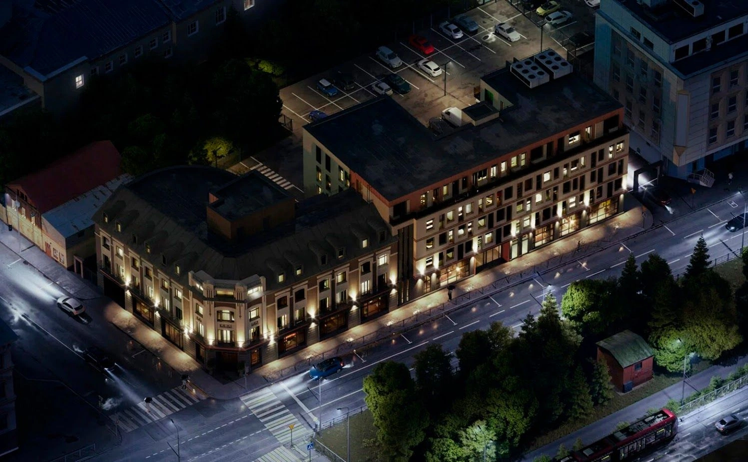 Apart-hotel in the Vakhitovsky district