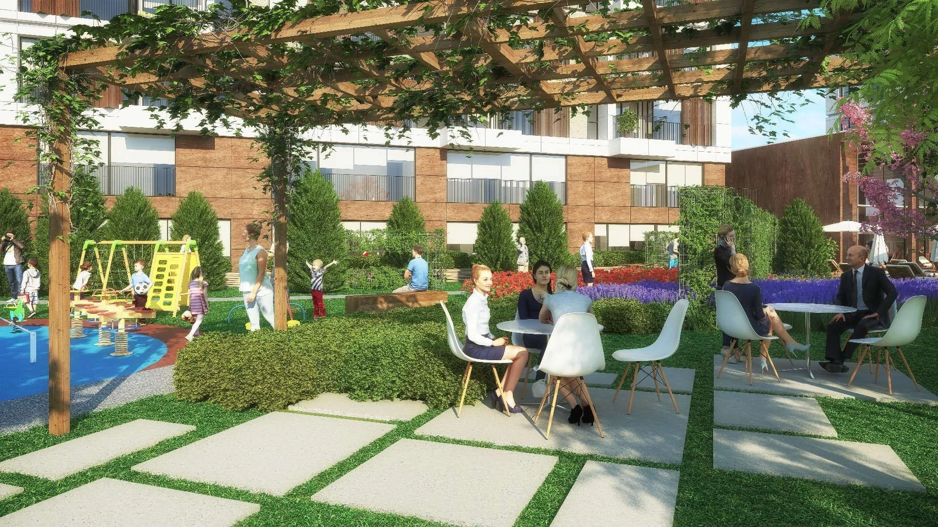 Elite residential complex in Kartal area of Istanbul