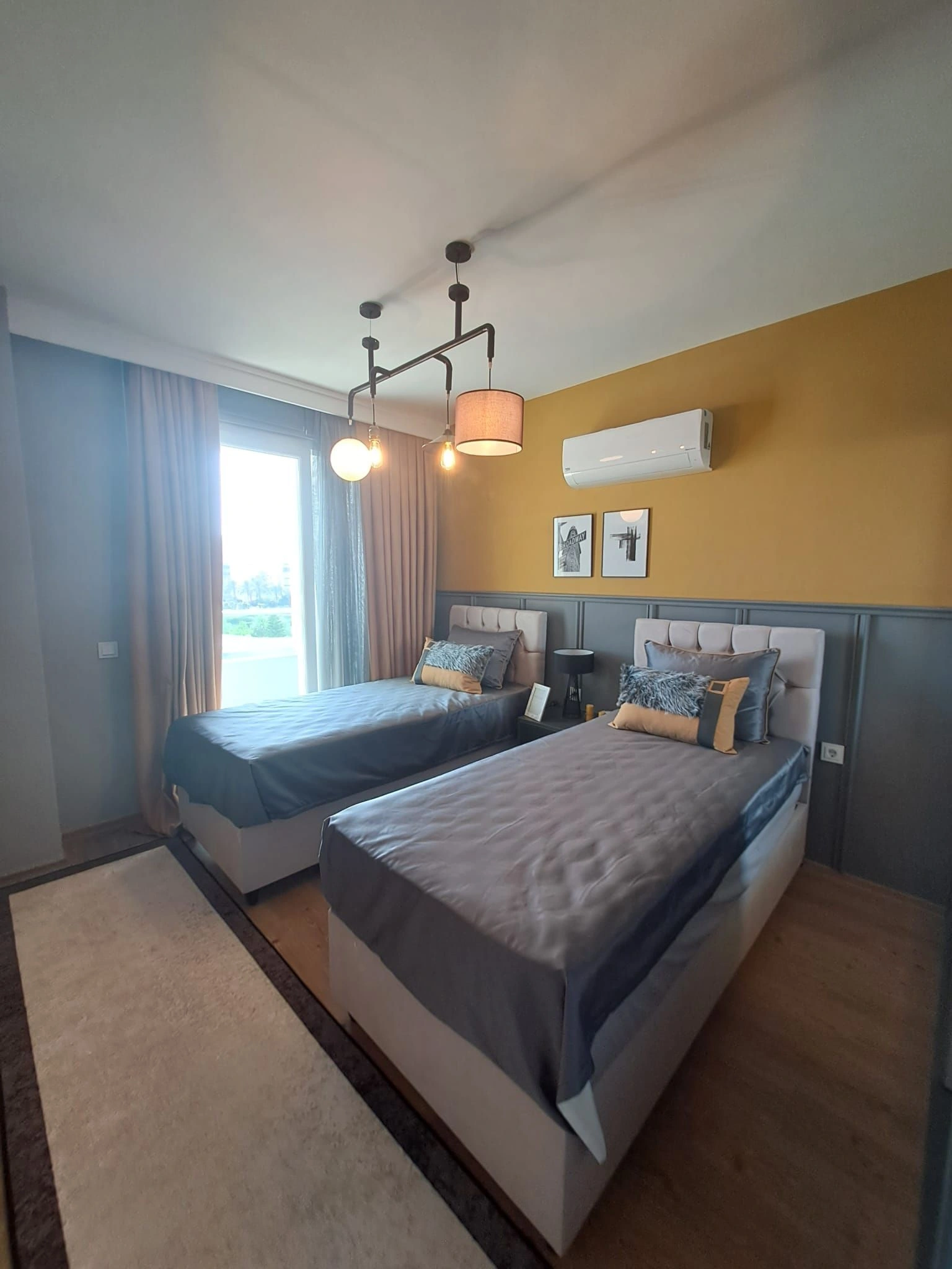 Apartment 4+1 with sea view