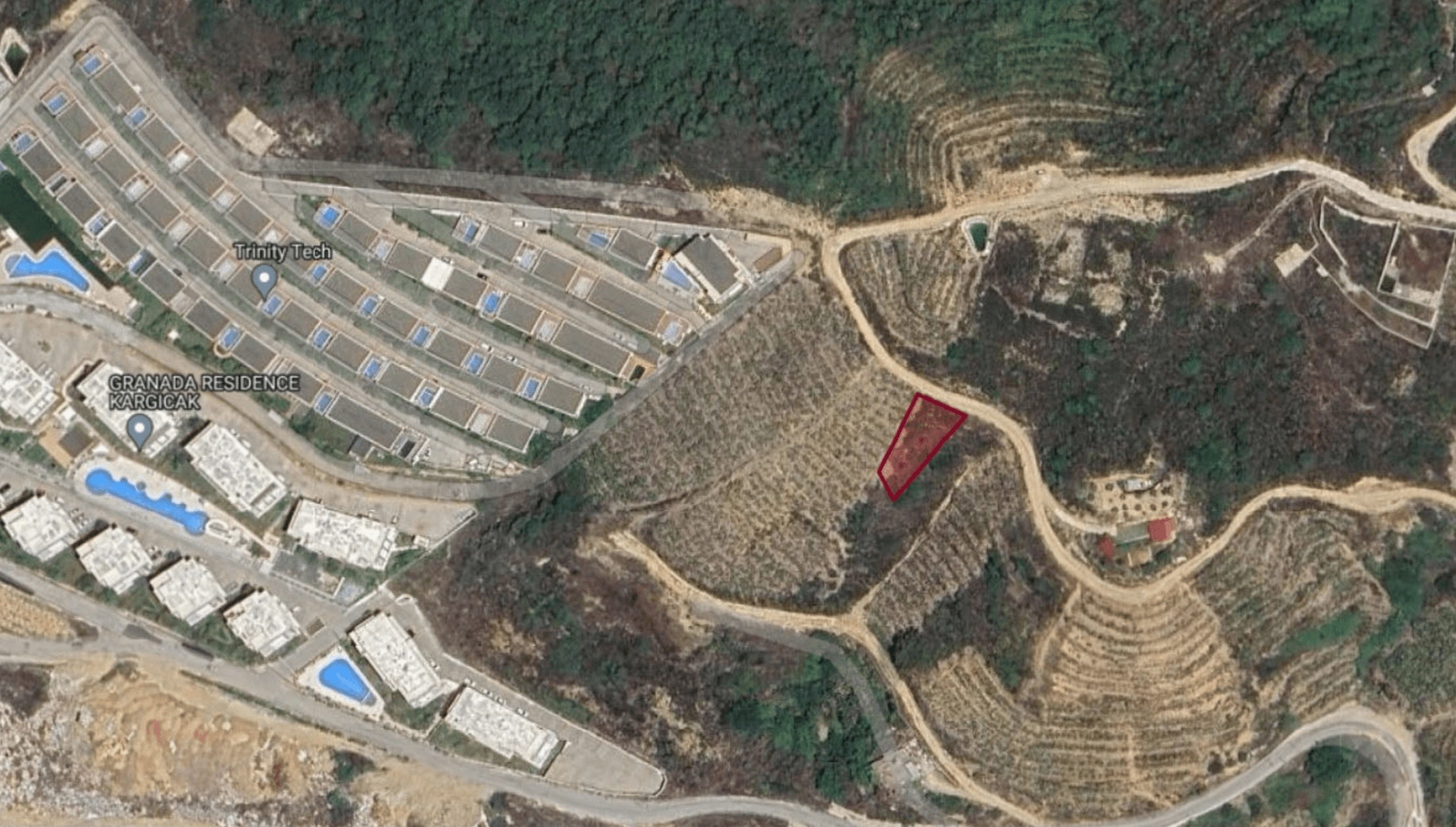 Plots for construction of apartments and villas in Kargicak