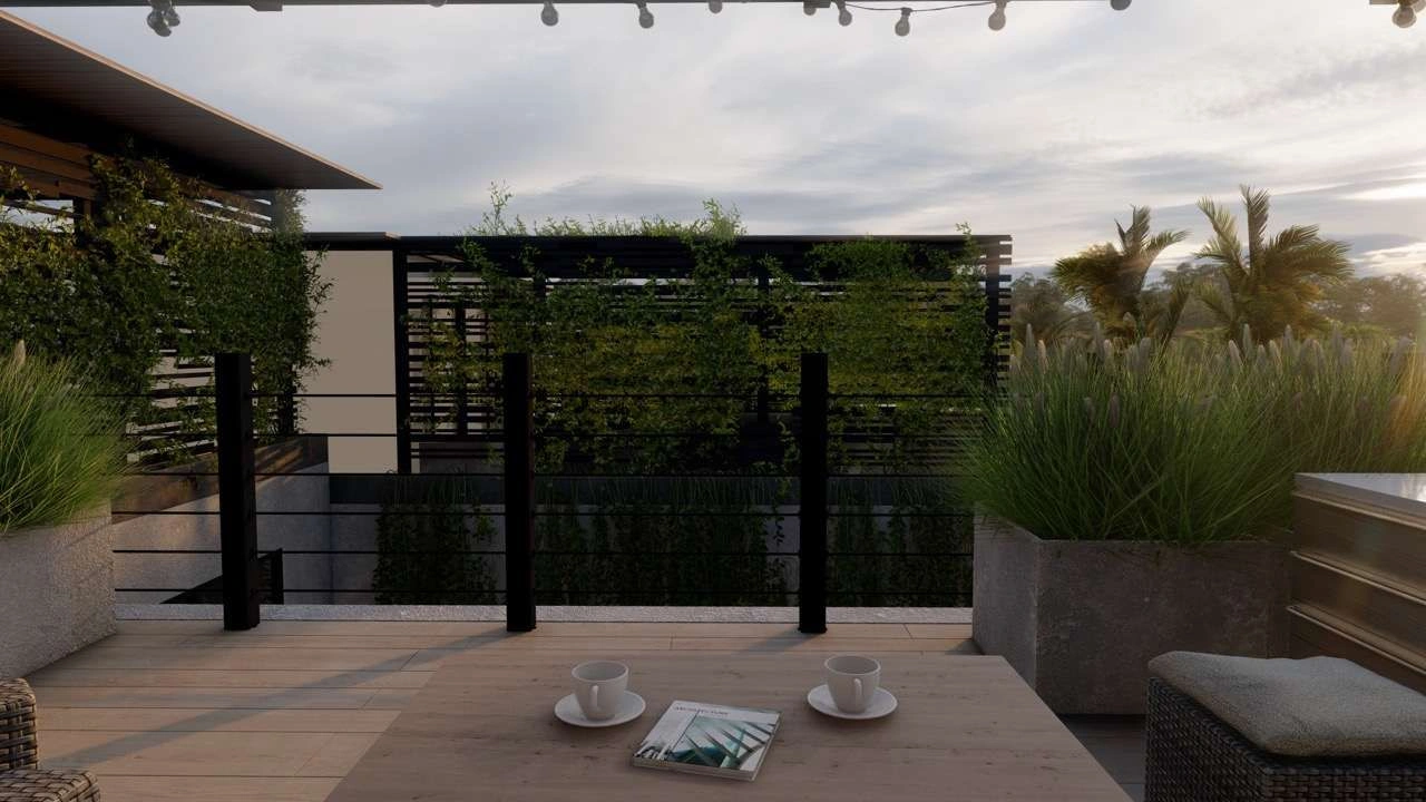 مشروع 4 تاونهاوس في منطقة كانغو، بالي