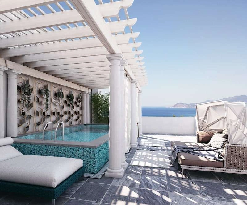 Grand complex of residences in Kargicak Alanya