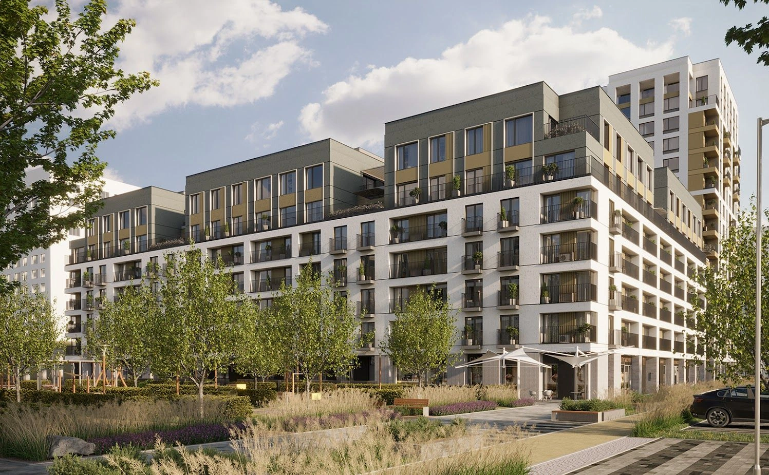 Residential complex in the Academic district