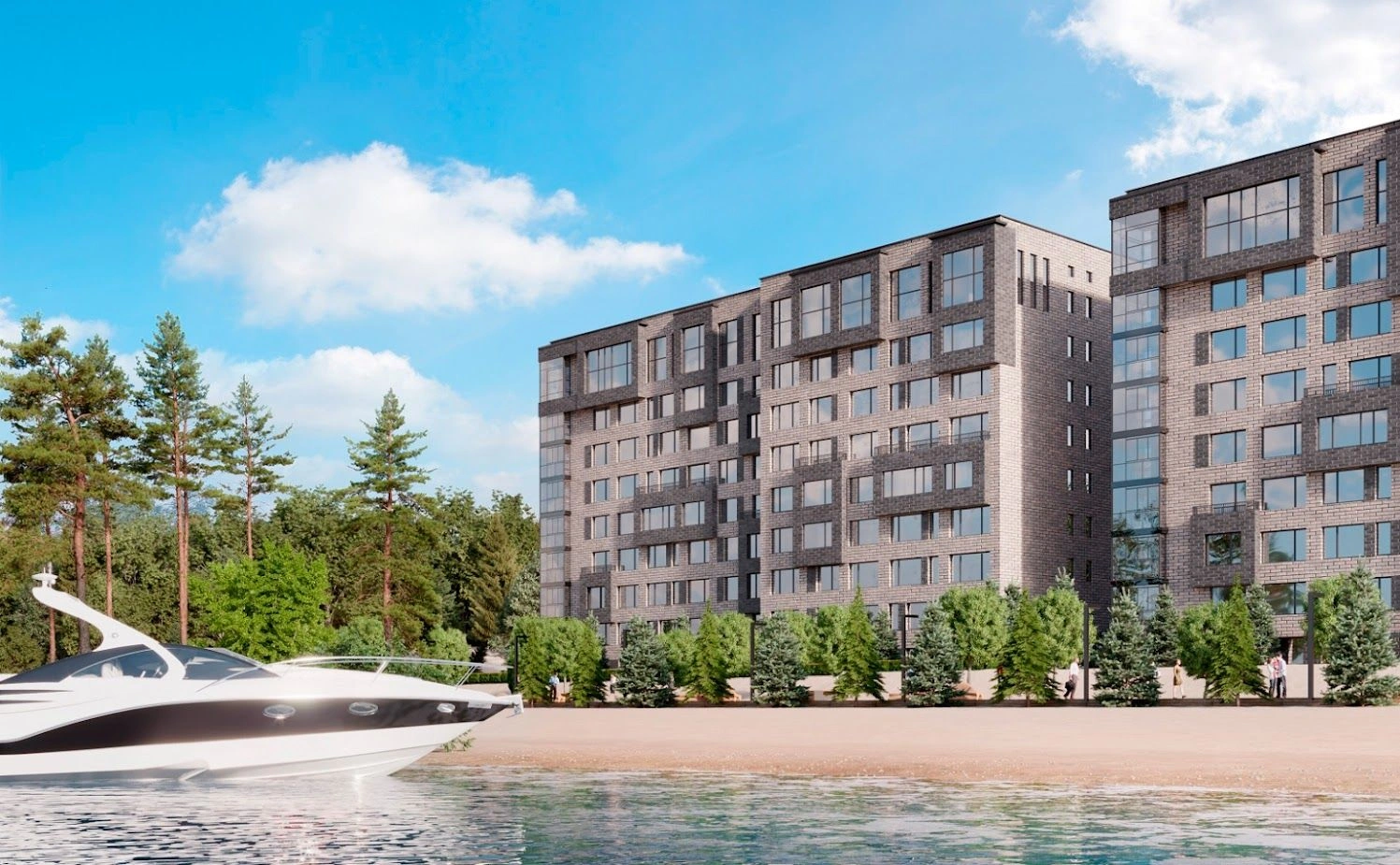 Unique concept of eco-quarter architecture