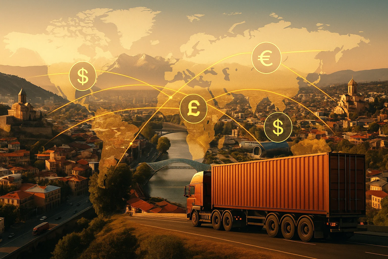 2025'te Gürcistan'a uluslararası para transferleri için en güvenli ilk 5 yöntem