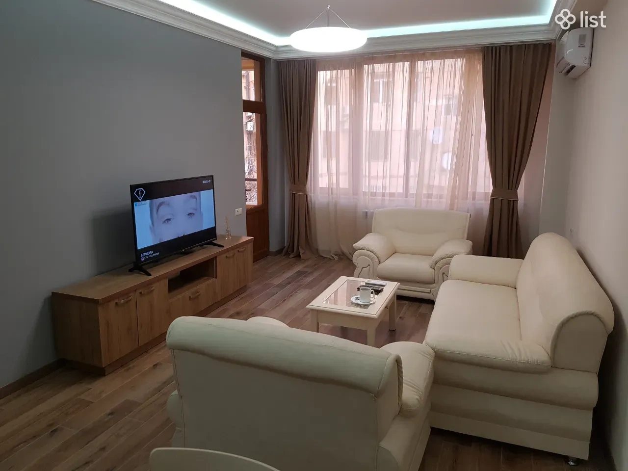 Furnished 1+1 apartment 70 m2 in Yerevan, Armenia