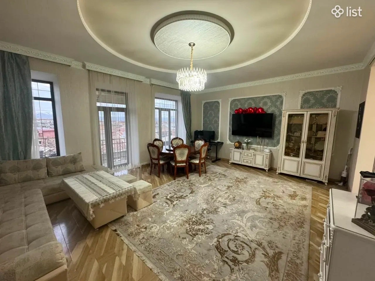 सुसज्जित अपार्टमेंट 62 m² — ग्यूमरी, आर्मेनिया