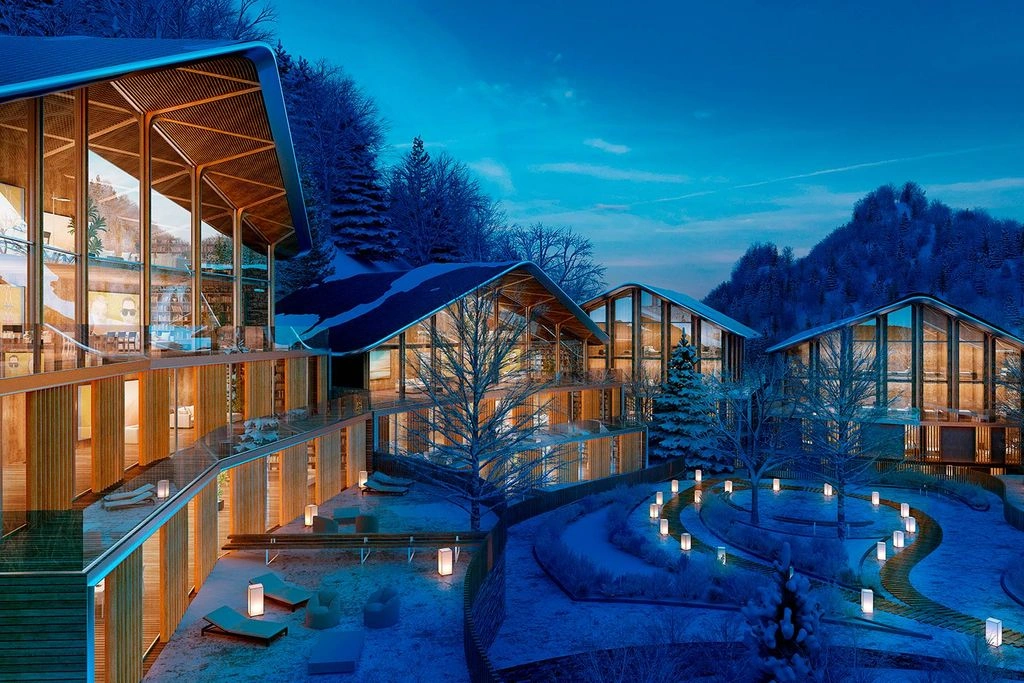 Luxury penthouse 396 m2 in Ordino, Andorra