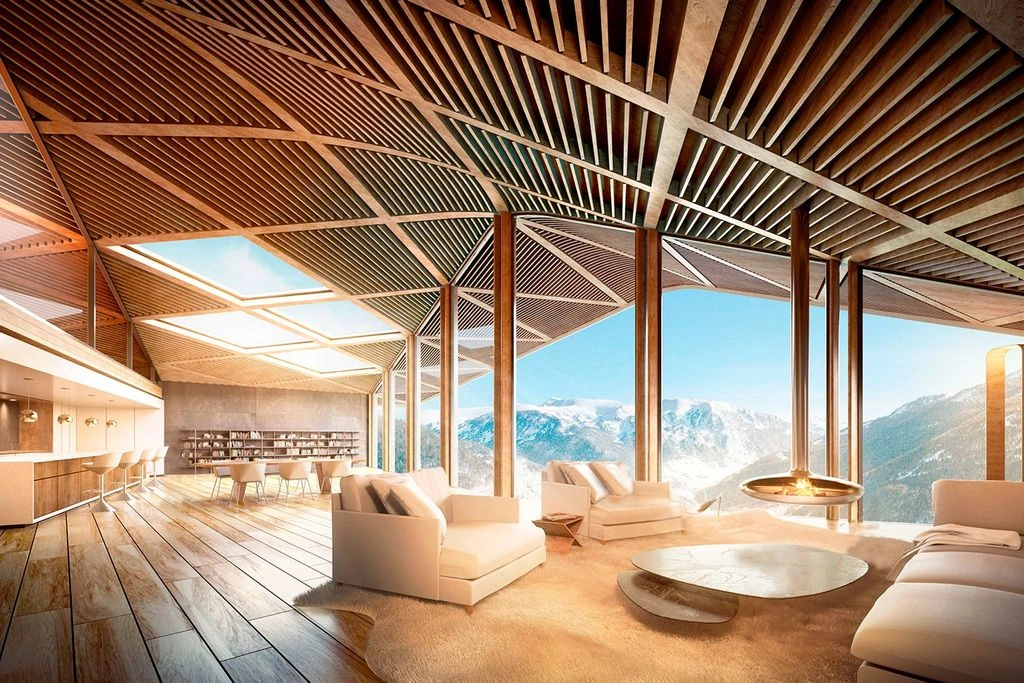 Luxury penthouse 396 m2 in Ordino, Andorra