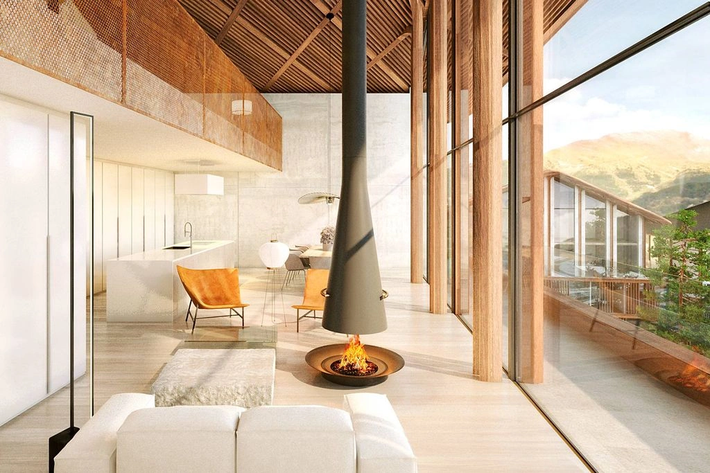 Luxury penthouse 396 m2 in Ordino, Andorra